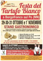 Festa del tartufo Bianco a Borgofranco sul Po (MN)